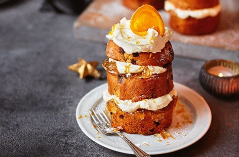 Image of "Boozy mini clementine panettones"