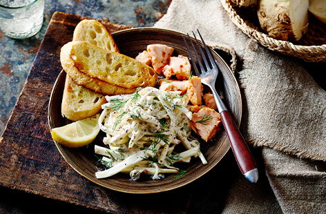 Image of "Celeriac and apple remoulade"