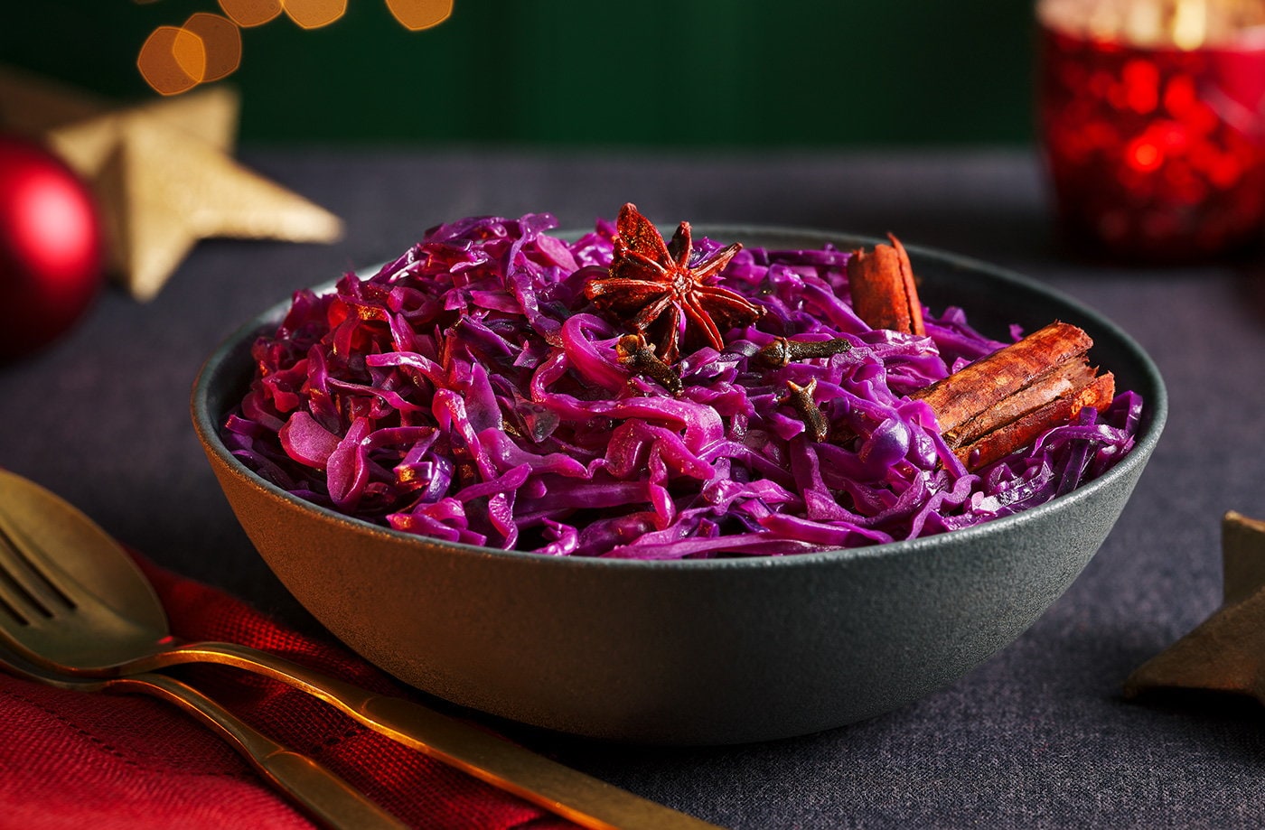 Mulled red cabbage