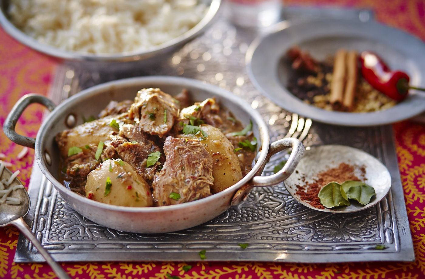 Slow-cooker duck and potato massaman curry