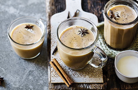 Image of "Vanilla chai hot toddy"