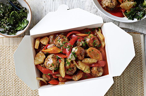 Image of "Sweet and sour turkey balls"