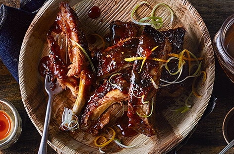 Image of "Sticky marmalade ribs"