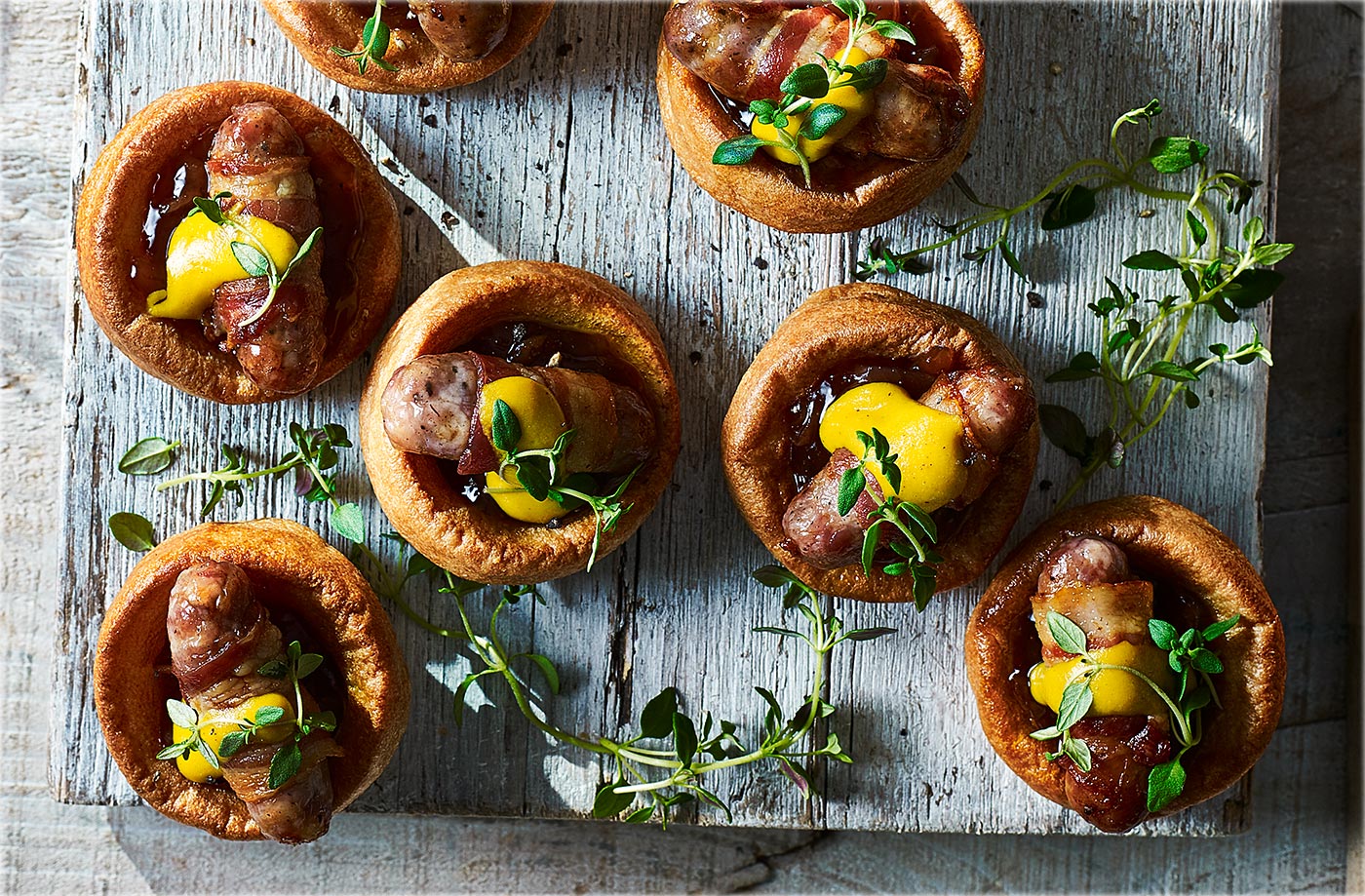 Mini toad-in-the-holes