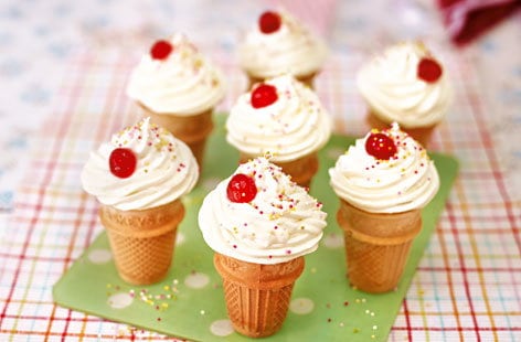 Image of "Ice cream cone cakes"