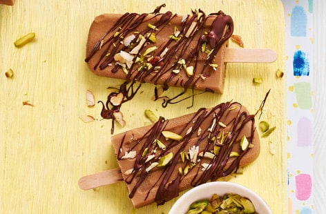Image of "Caffe latte ices"