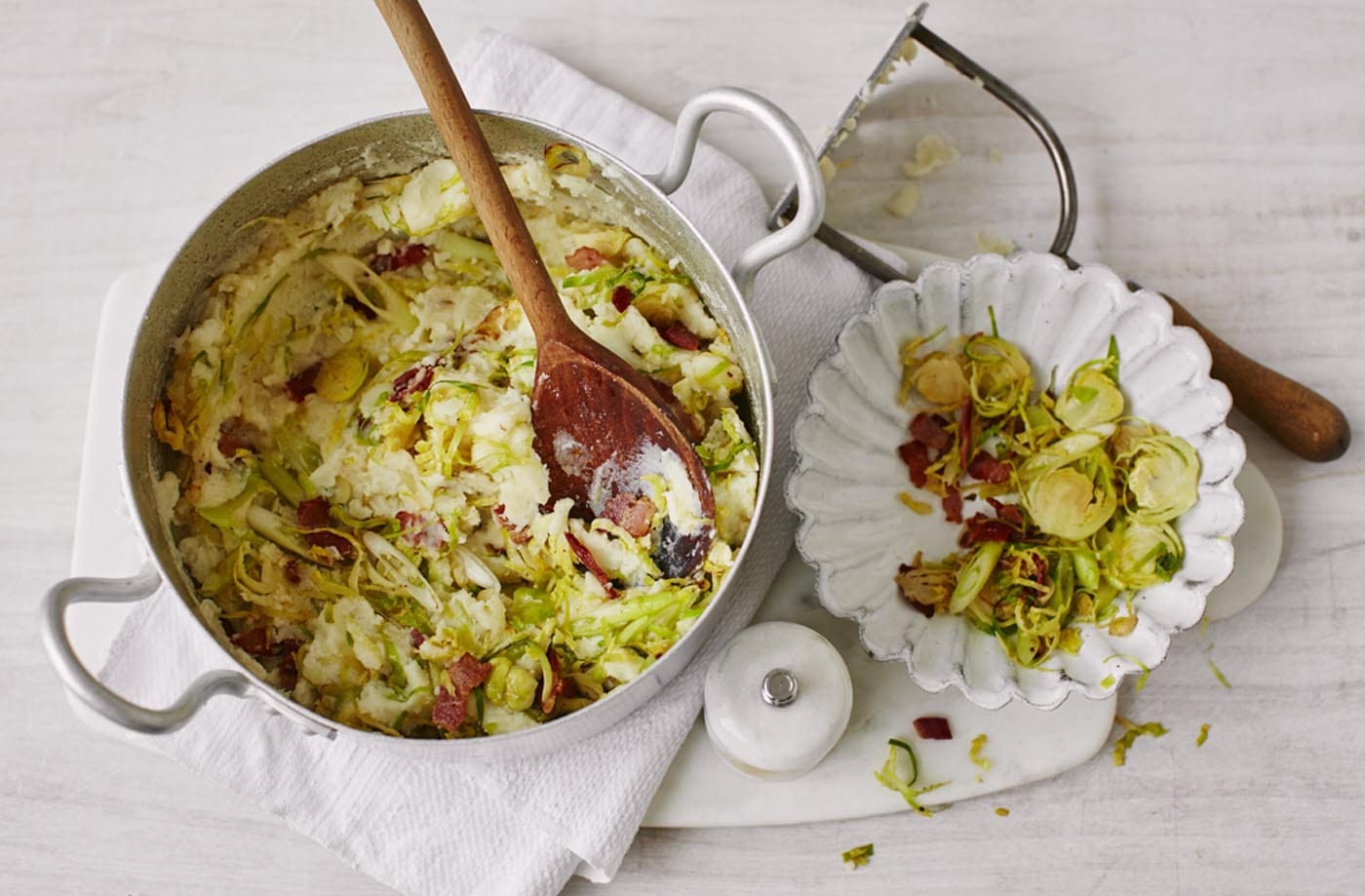 Sprout colcannon