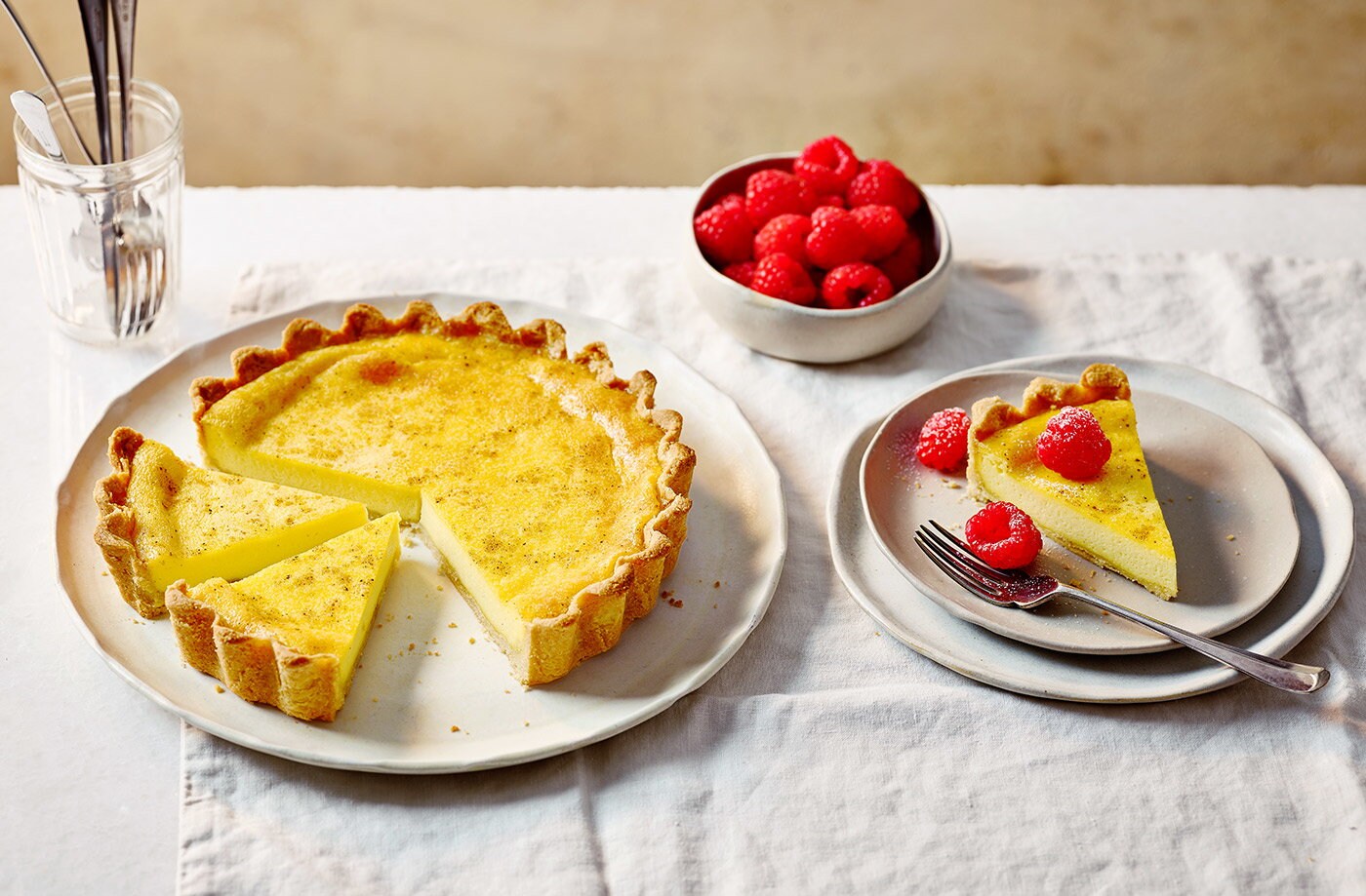 Classic custard tart