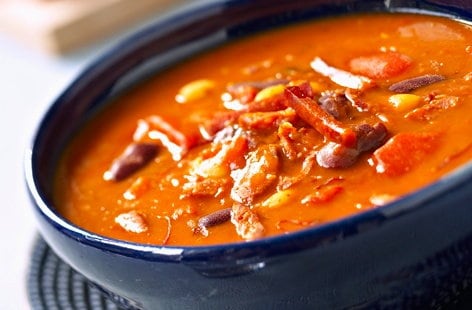 Image of "Haricot bean and chorizo soup"