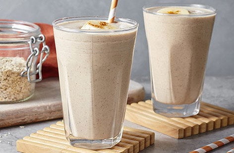 Image of "Oat and banana smoothie"