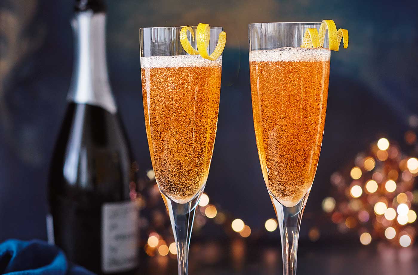 Champagne cocktails