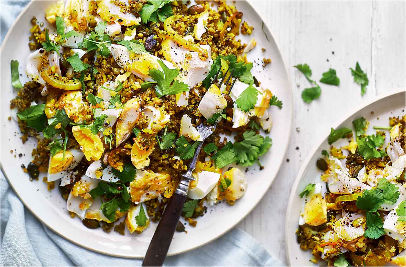 Seed and grain kedgeree