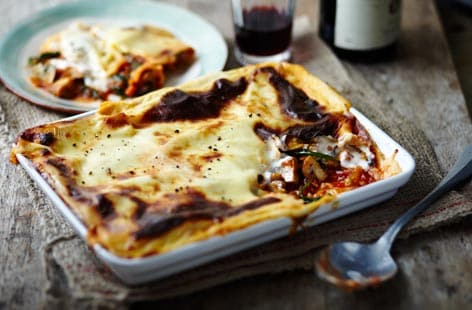 Image of "Baked vegetable lasagne"