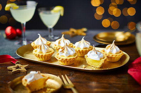 Image of "Lemon drop meringue tarts"