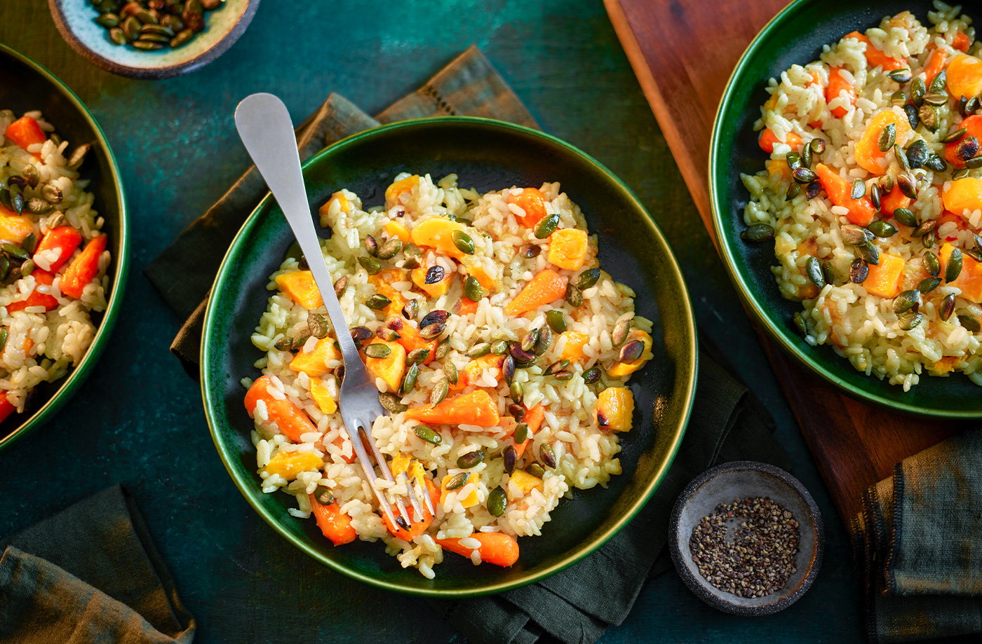 Autumn risotto