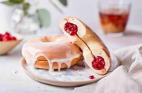 Image of "Glazed bagel "doughnut""