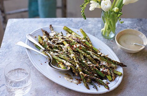 Image of "Sesame roasted asparagus"