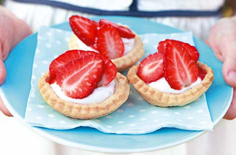 Image of "Strawberry tarts"