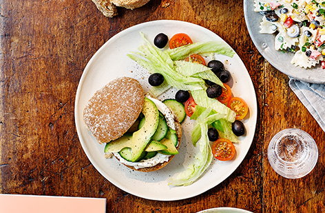 Image of "Cream cheese and avocado roll"