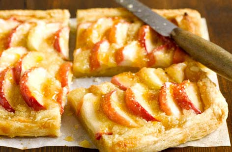 Image of "Autumnal apple tart"