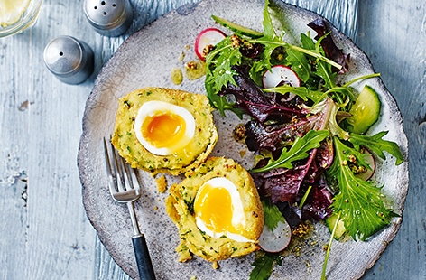 Image of "Vegetarian scotch eggs"