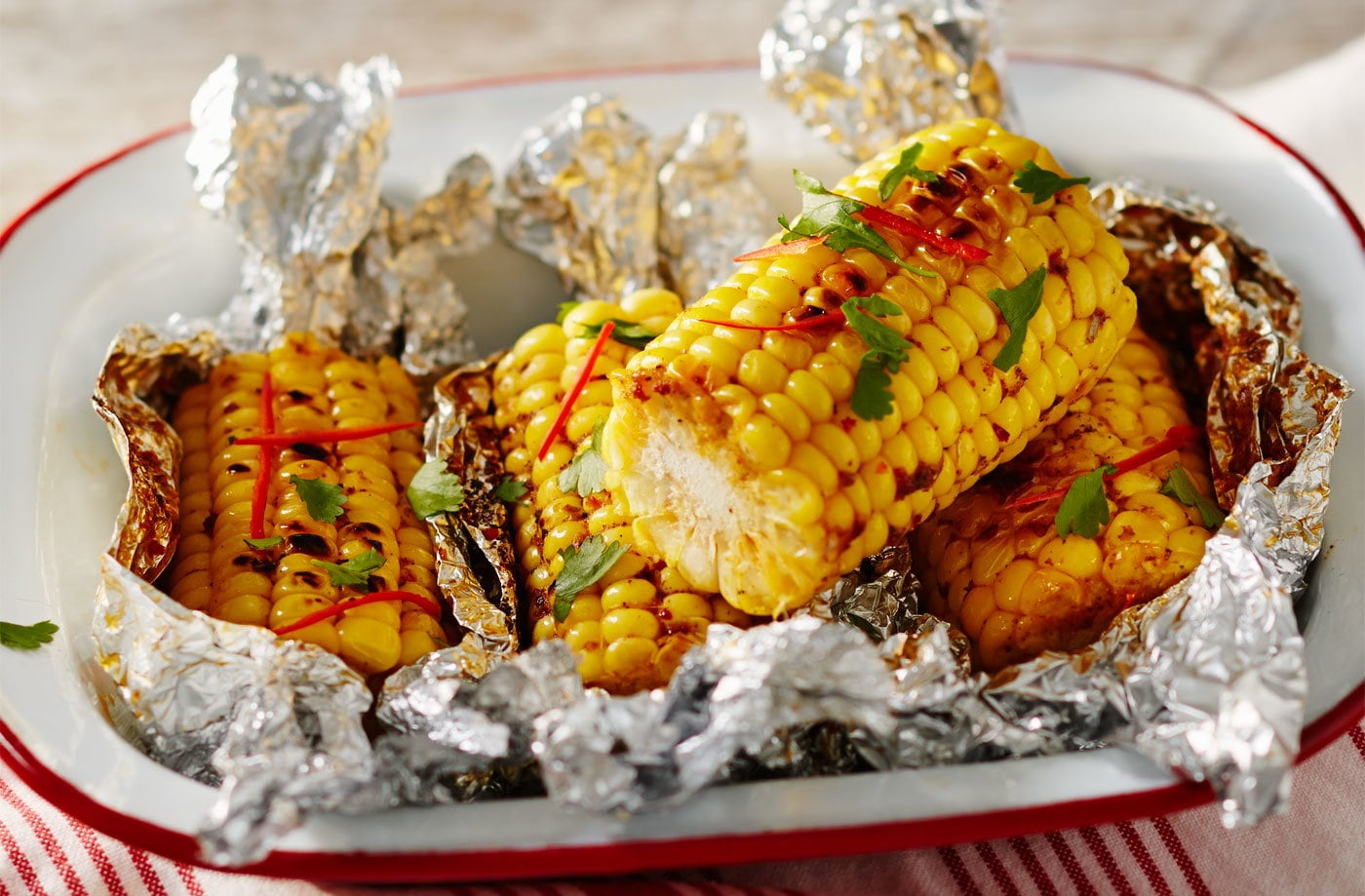 Mexican corn on the cob