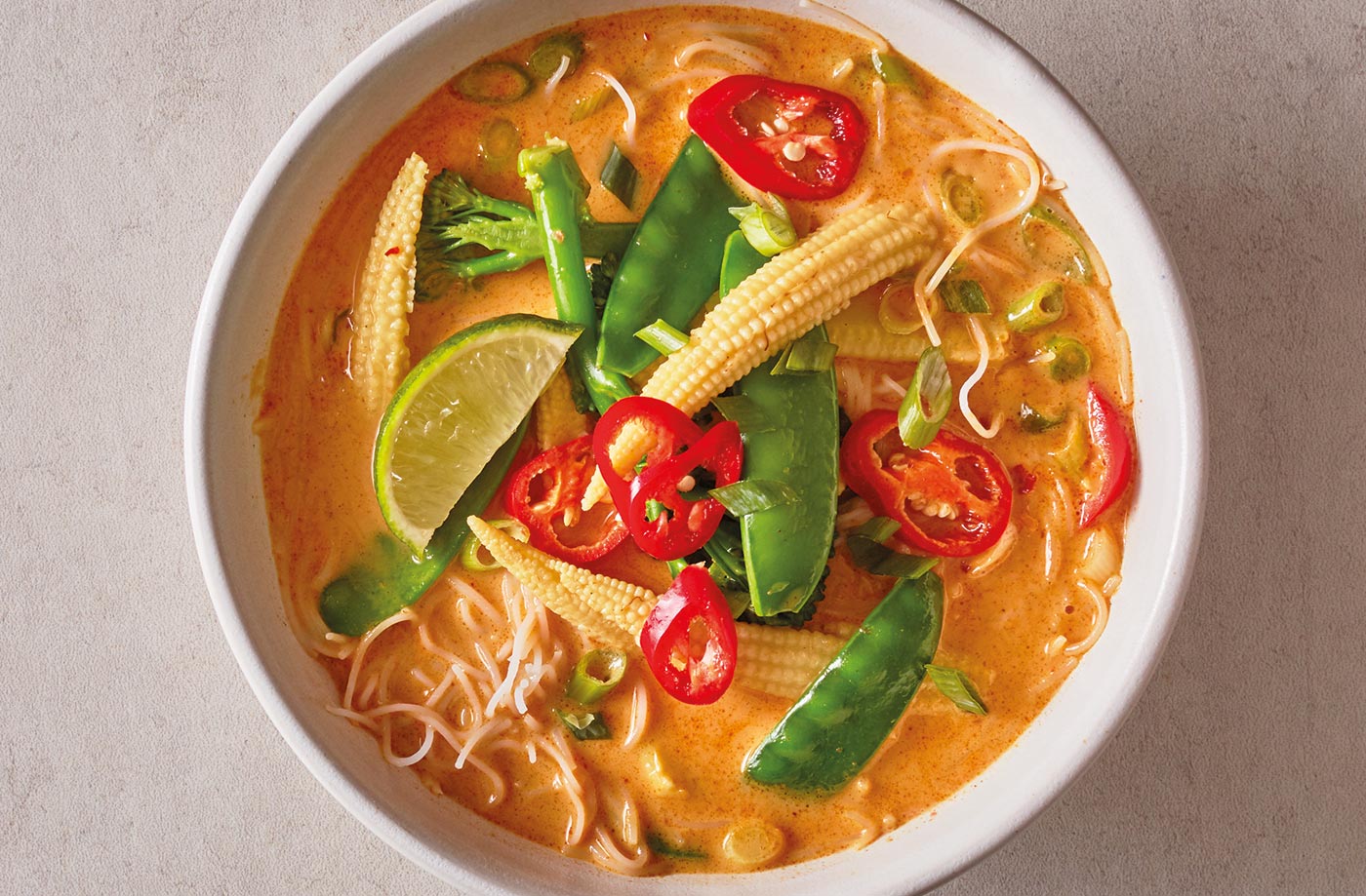 Rendang noodle soup