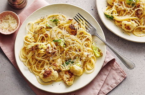 Image of "Cauliflower cheese and black pepper pasta"