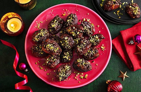 Image of "Dark chocolate date bites"