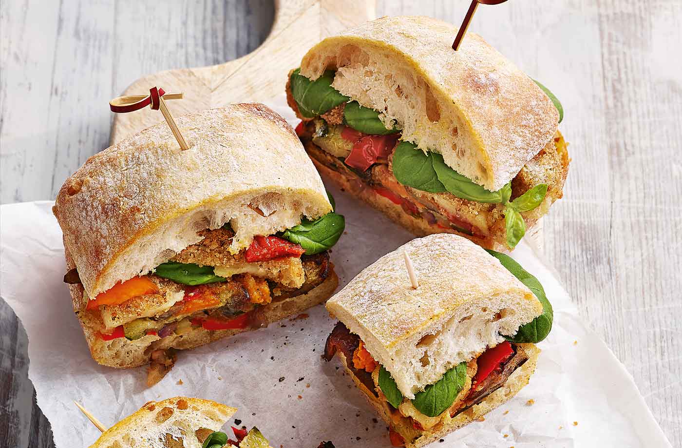 Ciabatta bites