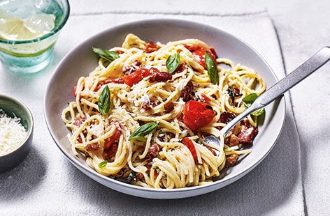 Image of "Tomato carbonara"