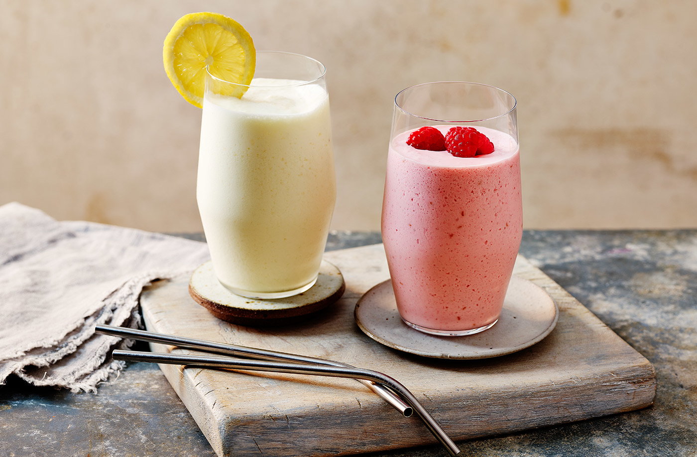 Whipped lemonade