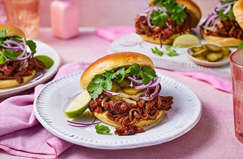 Image of "Birria-inspired buns"