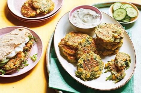 Image of "Green fritters"
