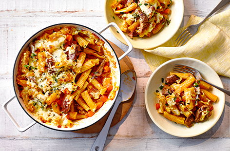 Image of "One-pot shepherd’s pie pasta bake"