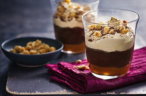 Image of "Salted caramel chocolate pots"