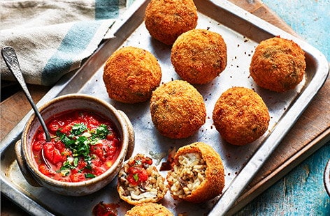 Image of "Mushroom arancini"