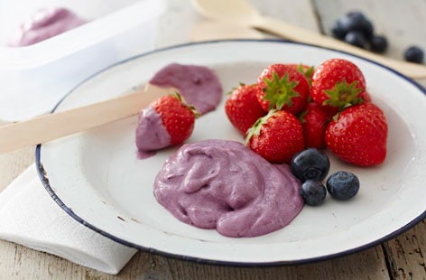 Image of "Blueberry dip "