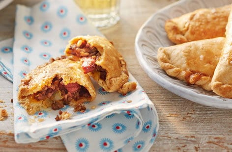 Image of "Beef and chorizo empanadas"