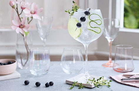 Image of "Sparkling gin cocktail"