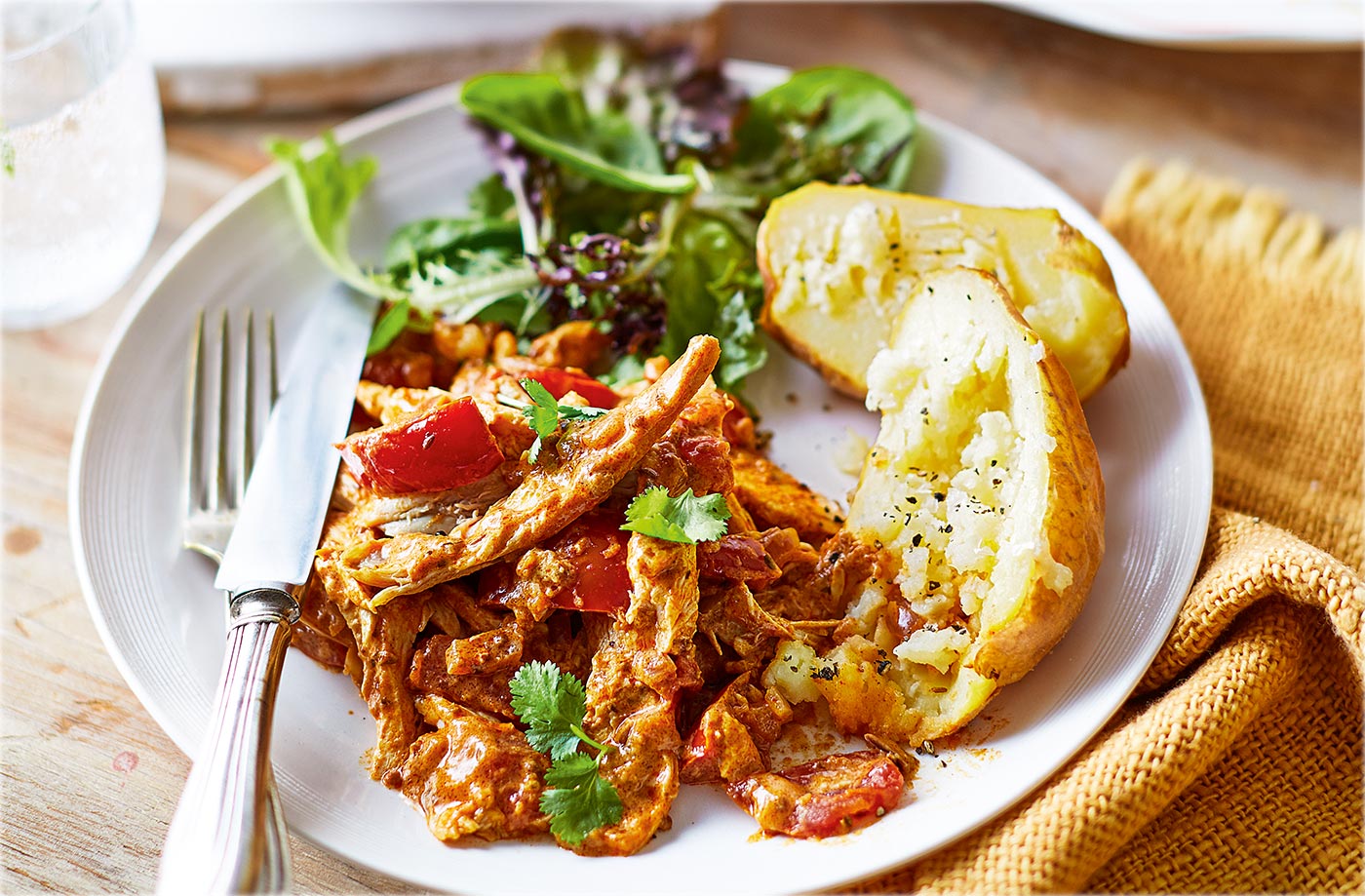 Spiced Indian chicken