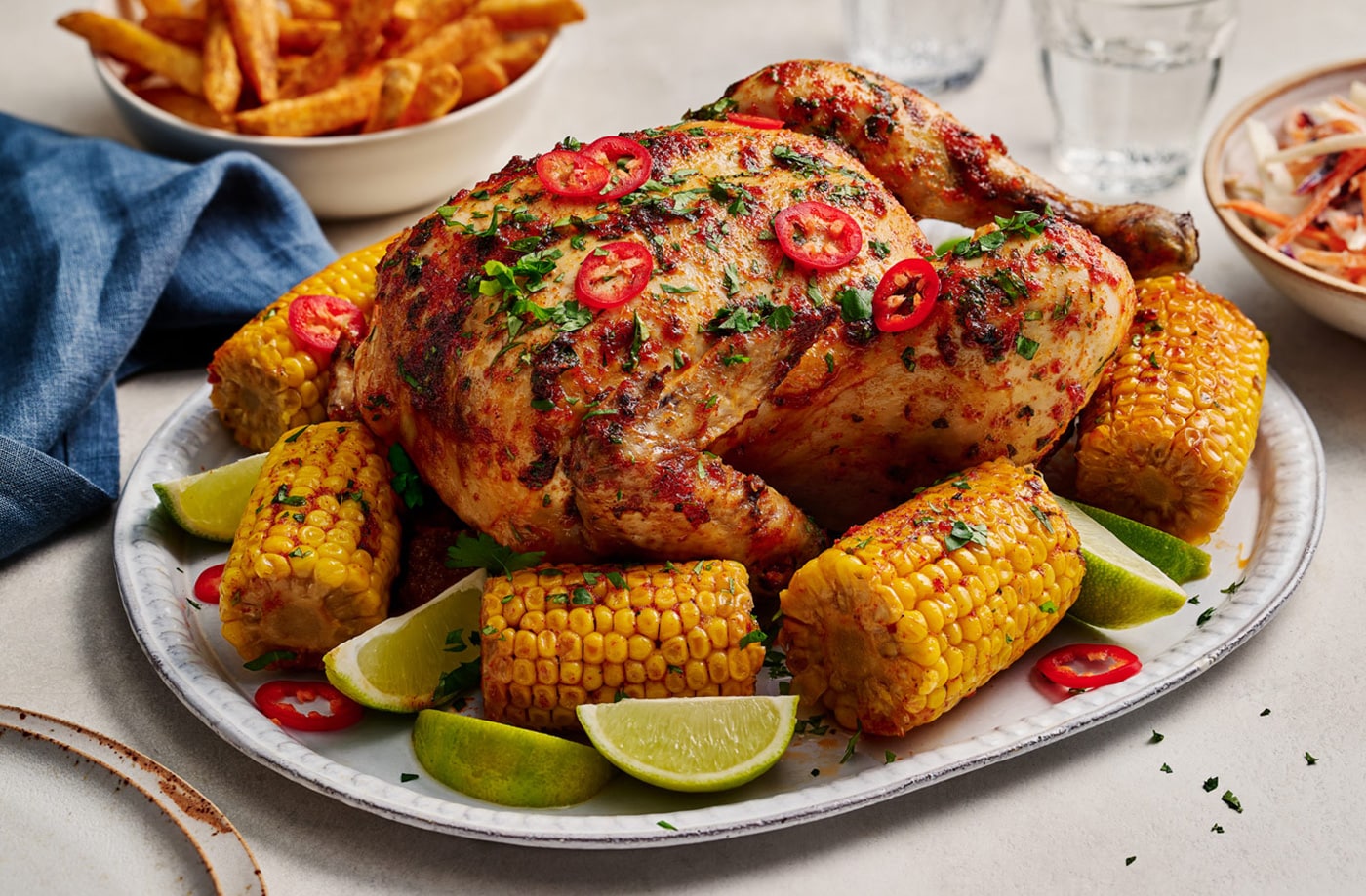 Slow-cooker piri piri-inspired chicken