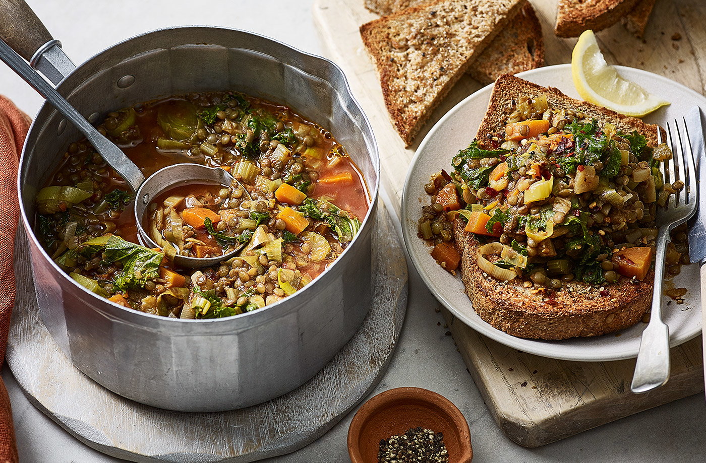 Italian-style lentil stew