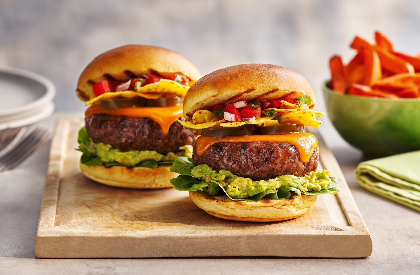 Olly's 'thank you' Finest burgers