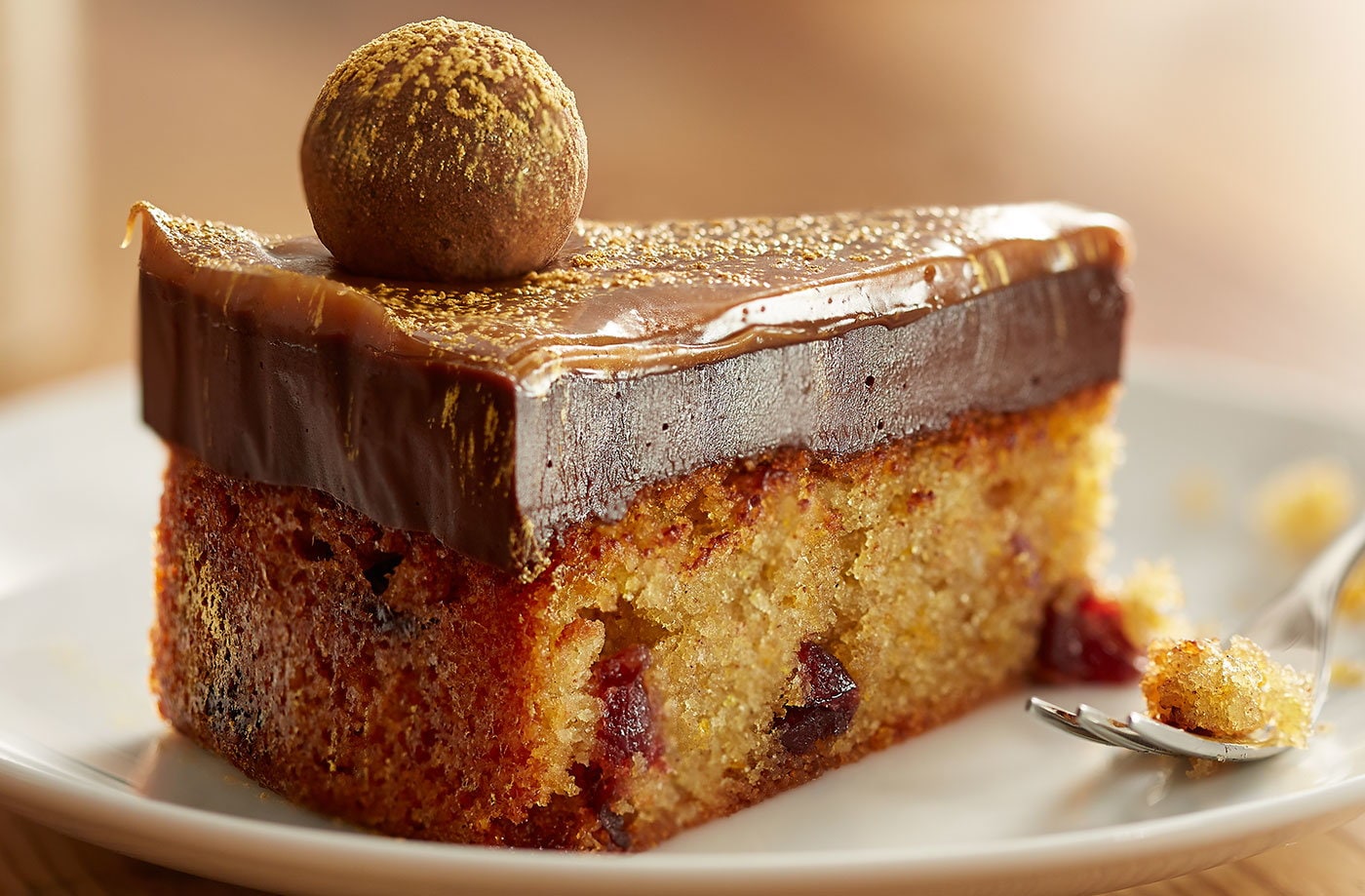 Festive chocolate torte