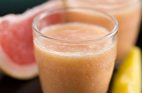 Image of "Grapefruit, banana and mango smoothie"