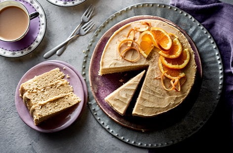 Image of "Earl Grey and orange cake"
