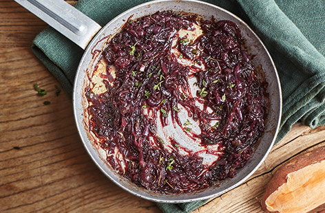 Image of "Caramelised red onions"