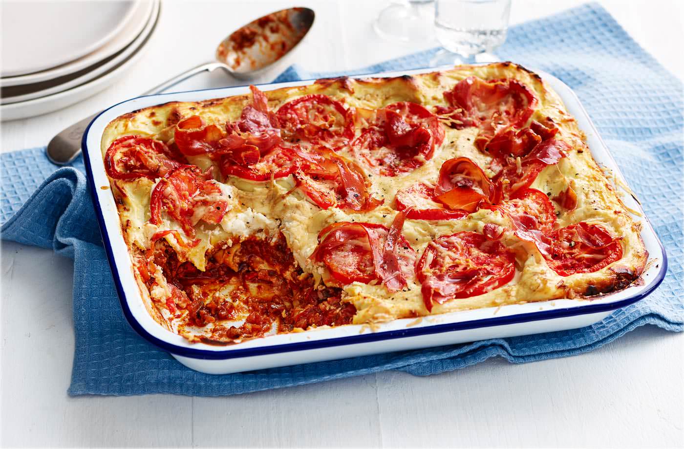 Dan and Liam's 'made for you' lasagne