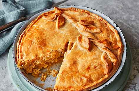 Image of "Ultimate cheese and onion pie"